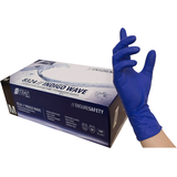Artikelbild 1 für NITRAS MEDICAL unisex Einmalhandschuhe INDIGO WAVE dunkelblau Größe M, 100 St., Artikelnummer 684714