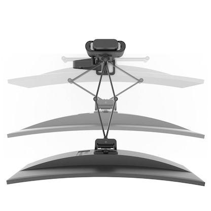 Artikelbild 3 für ergotron Monitor-Halterung TRACE 45-630-224 schwarz für 1 Monitor, Tischklemme, Artikelnummer 869341