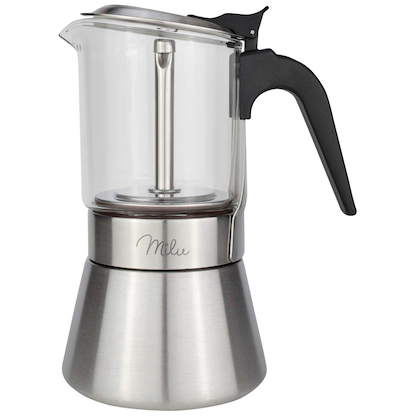 Artikelbild für Milu Espressokocher silber, 4 Tassen, Artikelnummer 366749