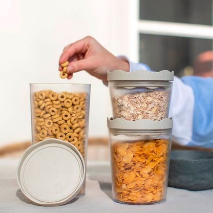 Artikelbild 4 für koziol Vorratsdosen-Set Prince transparent 0,3/0,75/1,0 l, 1 Set, Artikelnummer 374779