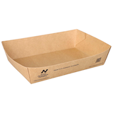 Artikelbild 1 für conpax Pappschalen NOTPLA braun 18,0 x 13,0 cm, 80 St., Artikelnummer 618946