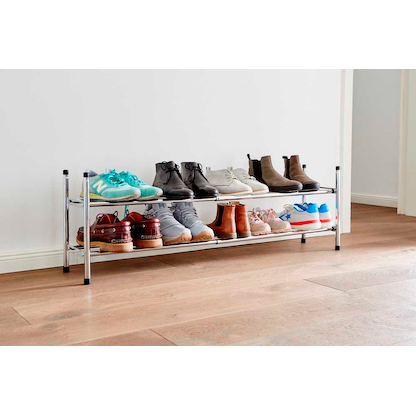 Artikelbild 6 für LOVE !T STORE !T Teleskop-Schuhregal LOFT schwarz 64,0 - 118,0 x 23,0 x 37,0 cm, 1 St., Artikelnummer 740476