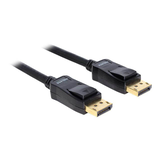 Artikelbild 1 für DeLOCK DisplayPort Kabel 5,0 m schwarz, 1 St., Artikelnummer 577041