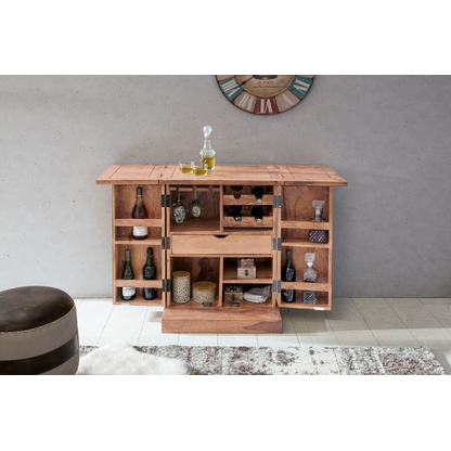 Artikelbild 4 für WOHNLING Kommode, WL1.736 akazie 130,0 x 50,0 x 91,0 cm, 1 St., Artikelnummer 539897