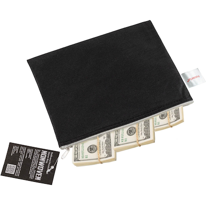 Artikelbild 3 für FolderSys Reißverschlussbeutel DIN A5 schwarz/grau 0,15 mm, 1 St., Artikelnummer 373007