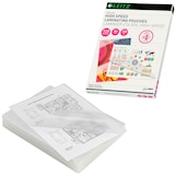 Artikelbild 1 für LEITZ Laminierfolien glänzend für A4 125 micron, 100 St., Artikelnummer 437279