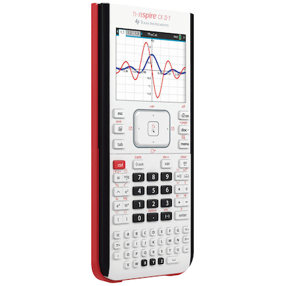 Artikelbild 2 für TEXAS INSTRUMENTS TI-Nspire CX II-T Grafikrechner schwarz/weiss, Artikelnummer 141471