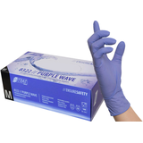 Artikelbild 1 für NITRAS MEDICAL unisex Einmalhandschuhe PURPLE WAVE lila Größe M, 100 St., Artikelnummer 684813