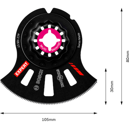 Artikelbild 6 für BOSCH EXPERT ACZ 105 ET Multi Material Segmentsägeblätter 105,0 mm, 5 St., Artikelnummer 488199