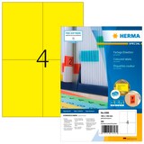 Artikelbild 1 für HERMA Etiketten 4396 gelb 105,0 x 148,0 mm, 100 Blatt, Artikelnummer 188631