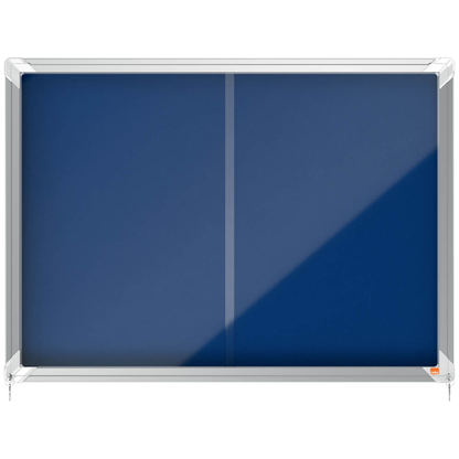 Artikelbild für nobo Schaukasten silber 8x DIN A4 92,5 x 6,3 x 66,8 cm, 1 St., Artikelnummer 311347