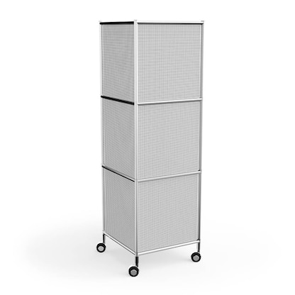 Artikelbild 3 für viasit SAM System4Schallschutz-Modul Stahlrohr verchromt, Lochblech lackiert, Artikelnummer 448288