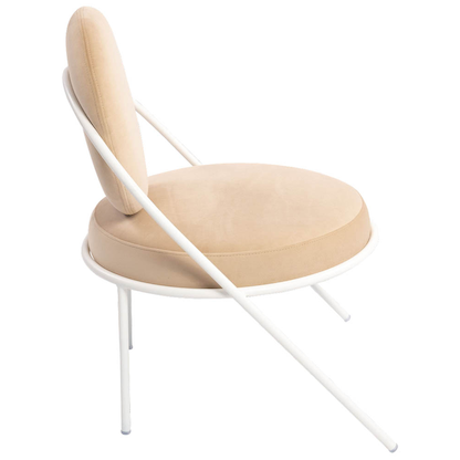 Artikelbild 4 für meet powered by PAPERFLOW Sessel SATURNE elfenbein weiß Stoff 70,0 x 73,0 x 88,0 cm, 2 St., Artikelnummer 230676