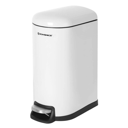 Artikelbild 2 für SONGMICS Mülleimer 10,0 l weiß, 1 St., Artikelnummer 291983