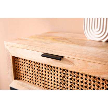 Artikelbild 5 für WOHNLING Nachttisch rechteckig Massivholz braun 50,0 x 30,0 x 60,0 cm, 1 St., Artikelnummer 314718