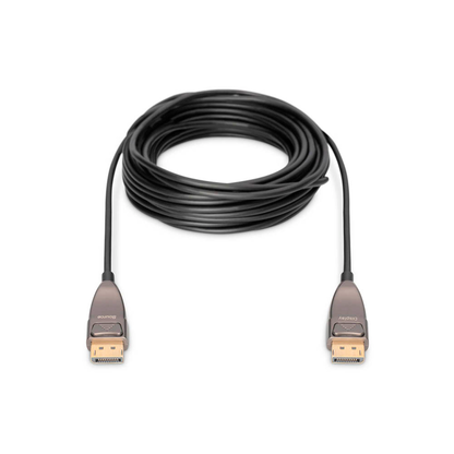 Artikelbild für DIGITUS DisplayPort/DisplayPort Glasfaserkabel AK-340107-200-S 15,0 m schwarz, 1 St., Artikelnummer 382279