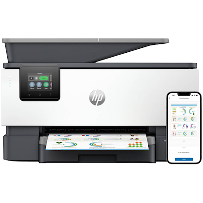 Artikelbild 2 für HP OfficeJet Pro 9120b All-in-One 4 in 1 Tintenstrahl-Multifunktionsdrucker grau, Artikelnummer 170686
