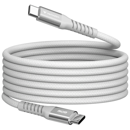 Artikelbild für verbatim Sync & Charge magnetisches Ladekabel grau, Kabellänge: 1,2 m, 60 W, Artikelnummer 737899