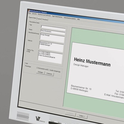 Artikelbild 4 für SIGEL Visitenkarten DP744 satiniert beige 225 g/qm, 100 St., Artikelnummer 780601