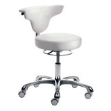 Artikelbild 1 für Mayer Arbeitshocker myJAZZ 1252 118 weiß Kunstleder, 1 St., Artikelnummer 195081