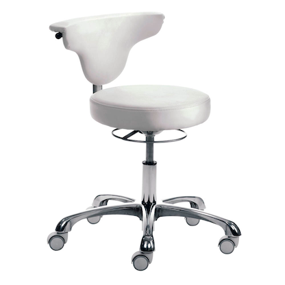 Artikelbild für Mayer Arbeitshocker myJAZZ 1252 118 weiß Kunstleder, 1 St., Artikelnummer 195081