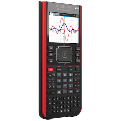 Artikelbild 2 für TEXAS INSTRUMENTS TI-Nspire CX II-T CAS Grafikrechner schwarz/rot, Artikelnummer 141483