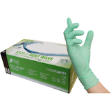 Artikelbild 1 für NITRAS MEDICAL unisex Einmalhandschuhe MINT WAVE grün Größe M, 100 St., Artikelnummer 684867
