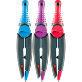 Artikelbild 1 für maped Zirkel STOP&SAFE blau, lila oder rot, 1 St., Artikelnummer 701643