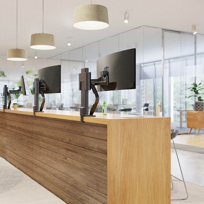 Artikelbild 8 für ergotron Monitor-Halterung TRACE 45-630-224 schwarz für 1 Monitor, Tischklemme, Artikelnummer 869341