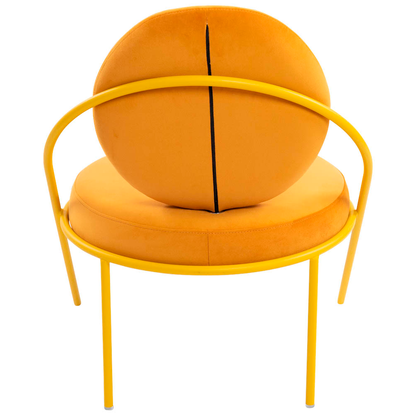 Artikelbild 3 für meet powered by PAPERFLOW Sessel SATURNE safran Stoff 70,0 x 73,0 x 88,0 cm, 2 St., Artikelnummer 230837