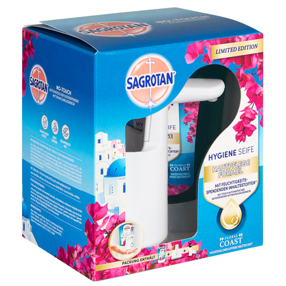 Artikelbild 3 für SAGROTAN® NO-TOUCH Flüssigseife im Spender 250 ml, Artikelnummer 535108