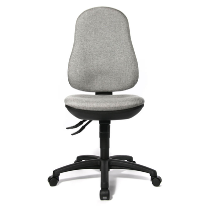 Artikelbild 2 für Topstar Bürostuhl Support SY, 8550 G23 Stoff grau, Gestell schwarz, Artikelnummer 617643