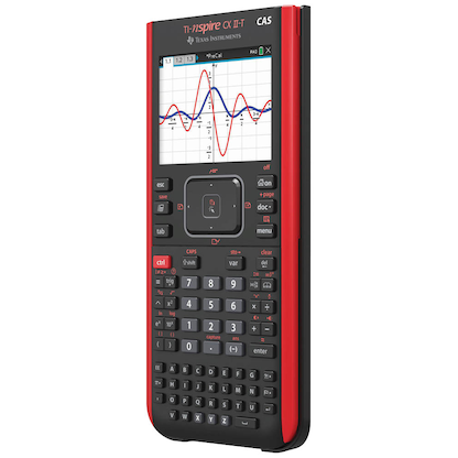 Artikelbild 3 für TEXAS INSTRUMENTS TI-Nspire CX II-T CAS Grafikrechner schwarz/rot, Artikelnummer 141483