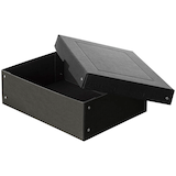 Artikelbild 1 für FALKEN PURE Aufbewahrungsbox 7,0 l schwarz 24,0 x 32,0 x 10,0 cm, 1 St., Artikelnummer 718037