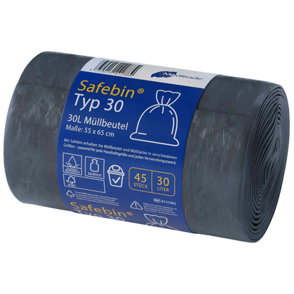 Artikelbild für Meditrade® Müllbeutel Safebin®Typ 30 30,0 l grau 11,0 µm, 45 St., Artikelnummer 804593