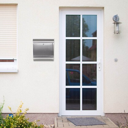 Artikelbild 4 für ROTTNER Briefkasten Rondello Inox T05865 silber, Artikelnummer 830414