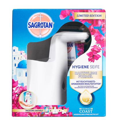 Artikelbild 4 für SAGROTAN® NO-TOUCH Flüssigseife im Spender 250 ml, Artikelnummer 535108