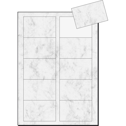 Artikelbild für SIGEL Visitenkarten DP742 satiniert grau 225 g/qm, 100 St., Artikelnummer 780585