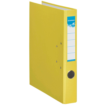 Artikelbild 2 für DONAU Klassik Ordner gelb Karton 5,0 cm DIN A4, 1 St., Artikelnummer 183871