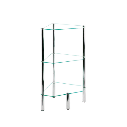 Artikelbild 3 für HAKU Möbel Eckregal chrom 46,0 x 32,0 x 77,0 cm, 1 St., Artikelnummer 559127