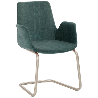 Artikelbild für Mayer Besuchersessel myHELIOS petrol chrom Stoff 58,0 x 56,0 x 86,0 cm, 1 St., Artikelnummer 174199