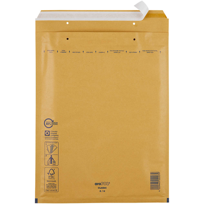 Artikelbild 3 für aroFOL® CLASSIC Luftpolstertaschen-Set braun, 100 St., Artikelnummer 224923