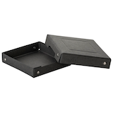 Artikelbild 1 für FALKEN PURE 120x120mm Aufbewahrungsbox 310 Blatt schwarz 13,0 x 13,0 x 2,5 cm, 1 St., Artikelnummer 718058