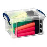 Artikelbild 1 für Really Useful Box Aufbewahrungsbox 0,7 l transparent 15,5 x 10,0 x 8,0 cm, 1 St., Artikelnummer 253807