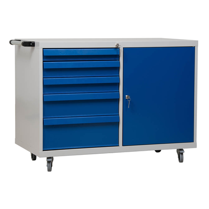 Artikelbild 6 für Gürkan Werkstattwagen grau 5 Schubladen, Artikelnummer 564981