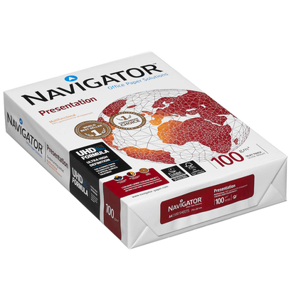 Artikelbild für NAVIGATOR Kopierpapier Presentation DIN A4 100 g/qm 500 Blatt, Artikelnummer 623843