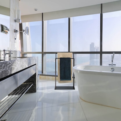 Artikelbild 2 für relaxdays Handtuchständer schwarz, bronze, 1 St., Artikelnummer 400612