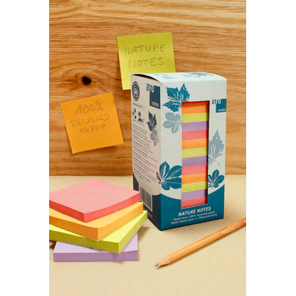 Artikelbild 6 für inFO Recycling Haftnotizen farbsortiert, 16 Blöcke, Artikelnummer 458321