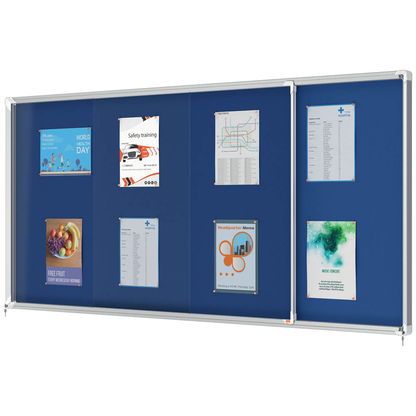 Artikelbild 6 für nobo Schaukasten silber 27x DIN A4 200,0 x 6,3 x 97,0 cm, 1 St., Artikelnummer 311284