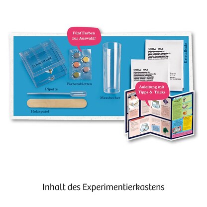 Artikelbild 4 für KOSMOS Experimentierkasten Kristall Zucht mehrfarbig, Artikelnummer 712880